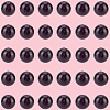120Pcs Natural Amethyst Round Beads G-PA0001-16B-6