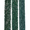 Electroplate Glass Beads Strands X-EGLA-A044-P2mm-B09-2