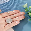 6Pcs 925 Sterling Silver Hollow Initial Beads STER-TA0001-53K-7