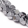 Electroplate Non-magnetic Synthetic Hematite Beads Strands G-I260-06A-01-2