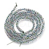 Electroplate Glass Beads Strands EGLA-I013-2mm-HP01-2
