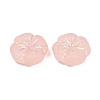 Frosted Transparent Acrylic Beads X1-OACR-P029-19B-02-3