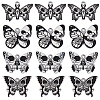 SUNNYCLUE 20Pcs 4 Style Halloween Alloy Enamel Pendants ENAM-SC0003-99-1