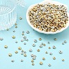 400Pcs 2 Colors CCB Plastic Spacer Beads CCB-YW0001-50A-5