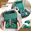 Velvet Jewelry Watch/Bracelet Display Pillows ODIS-WH0043-201C-5
