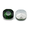 Pointed Back Glass Rhinestone Cabochons RGLA-T032-12x12mm-20-2