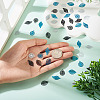 72Pcs 9 Styles Spray Paint 430 Stainless Steel Charms STAS-TA0006-11B-7