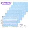 6 Sheets Luminous Paper Tattoo Stickers STIC-TAC0001-007A-4