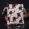 Chinese Style Rectangle Cloth Printed Drawstring Gift Bags PW-WG9C527-21-1
