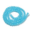 Imitation Jade Glass Beads Stands EGLA-A035-J6mm-D04-3