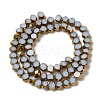 Electroplate Glass Beads Strands EGLA-P061-01A-06-2