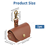 PU Leather Ring Storage Gift Cases with Iron Rings & Clasps AJEW-WH0348-484A-2