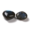 Heart Natural Labradorite Palm Stones G-K338-03-3