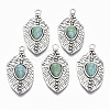 Tibetan Style Alloy Pendants PALLOY-R113-011-RS-1