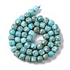 Natural Howlite Beads Strands G-G001-B03-02-3