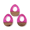 Resin & Wood Pendants WOOD-F015-17D-1
