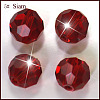 Imitation Austrian Crystal Beads SWAR-F021-8mm-208-1