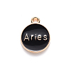 Alloy Enamel Pendants ENAM-S124-01A-08A-3