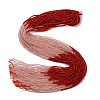 Transparent Gradient Color Glass Beads Strands GLAA-H021-01A-37-2