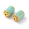 Alloy Enamel Beads ENAM-B001-01D-3