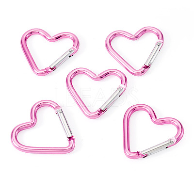 5Pcs Zinc Alloy Spring Gate Rings FIND-TA0009-73M-1