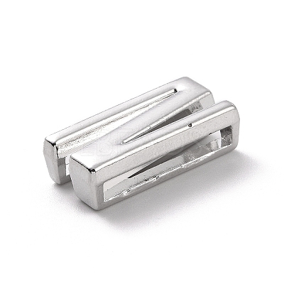 Alloy Letter Slide Charms FIND-A023-17N-1