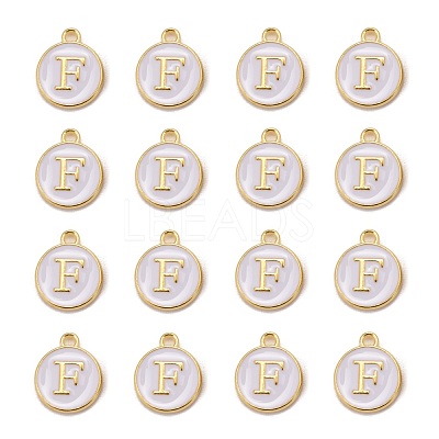 Golden Plated Alloy Charms X-ENAM-S118-01F-1