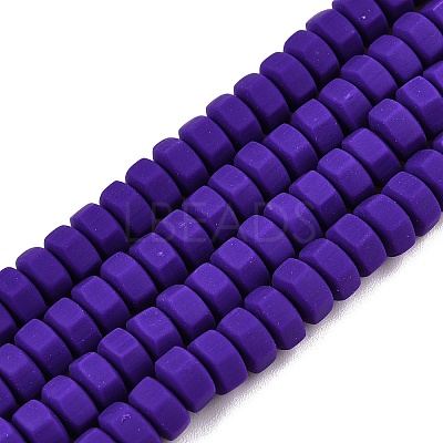 Handmade Polymer Clay Beads Strand CLAY-T021-01P-1