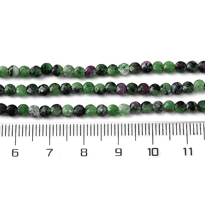 Natural Ruby in Zoisite Beads Strands G-F785-A01-01-1