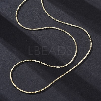 Brass Boston Link Chains Necklaces for Women NJEW-D302-59G-1