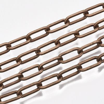 Unwelded Iron Paperclip Chains CH-S125-02F-R-1