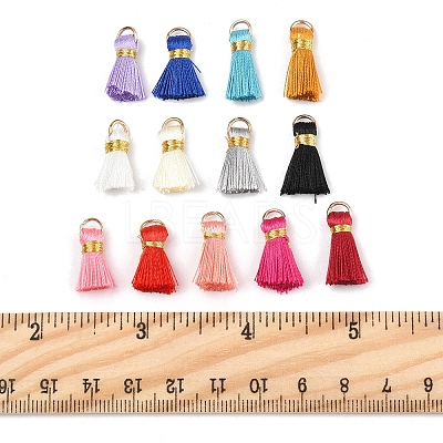 20Pcs Handmade Polycotton(Polyester Cotton) Tassel Decorations FIND-FS0003-27I-1