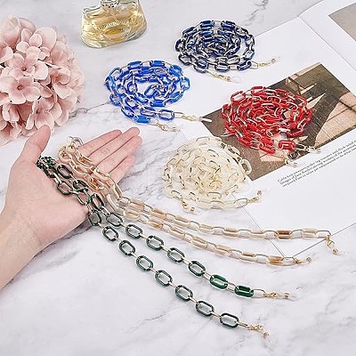 Eyeglasses Chains AJEW-FH0001-16-1