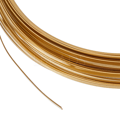 Flat Brass Wire CWIR-WH0012-07B-03-1