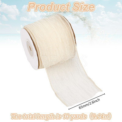 Organza Wrinkle Wired Ribbon OCOR-WH0078-278A-1