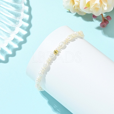 Women's Natural Pearl Bracelets BJEW-JB14126-1