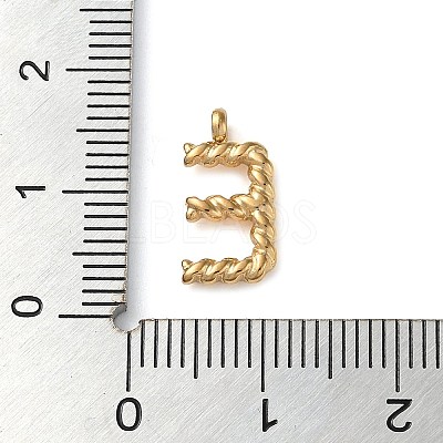 316 Surgical Stainless Steel Pendants & Charms STAS-D031-01E-1