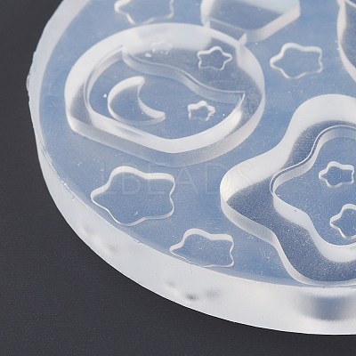 Star & Donut & Bottle Food Grade Silicone Molds DIY-I086-01-1