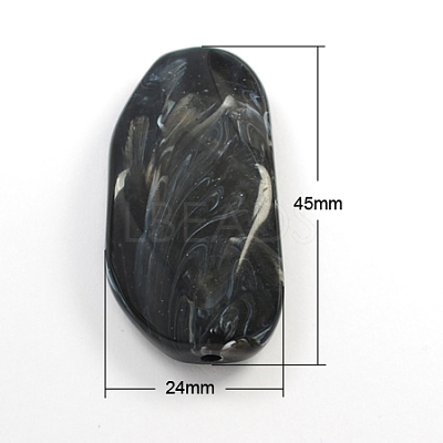 Acrylic Beads X-MACR-R463-1-1