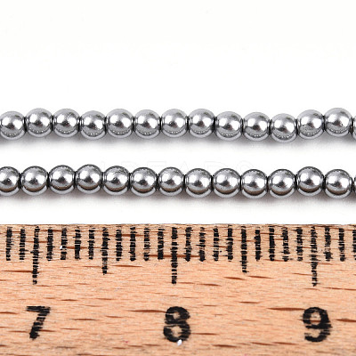 Baking Paint Pearlized Glass Pearl Bead Strands HY-N002-2mm-A01-1