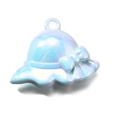 UV Plating Acrylic Pendants OACR-S043-09D-1