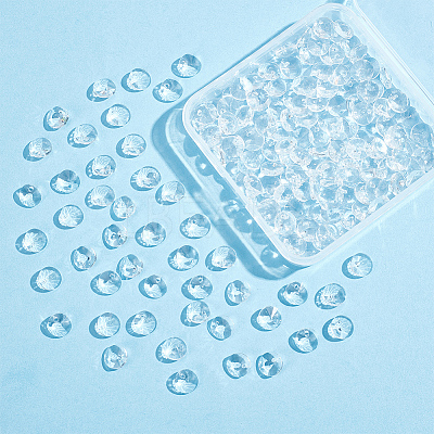 200Pcs Glass Charms RGLA-SP0001-03A-1