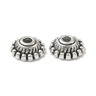 Tibetan Style Alloy Caps LS-LF1235Y-NF-1