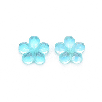 Transparent Resin Cabochons CRES-Q216-011-1
