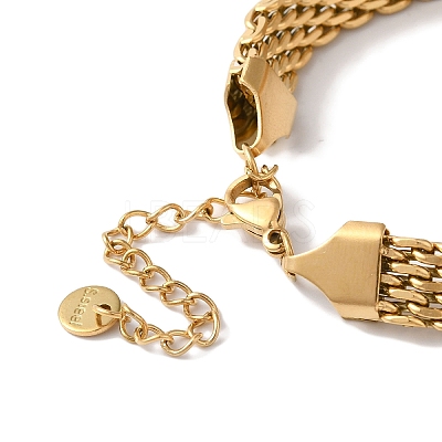 Brass Bracelet BJEW-C070-04G-1