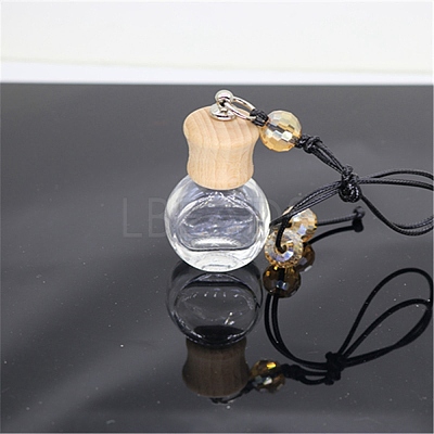 Empty Glass Perfume Bottle Pendants PW22121512354-1