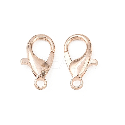 Zinc Alloy Lobster Claw Clasps X-E102-RG-1