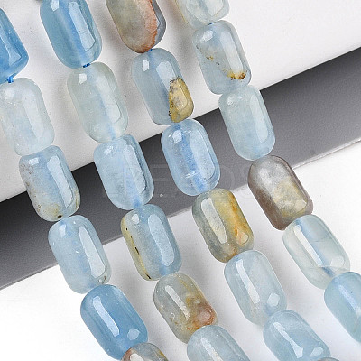 Natural Blue Calcite Beads Strands G-G980-53A-1