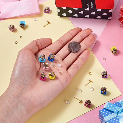 DIY Dangle Earring Making Kit DIY-TA0006-69-1