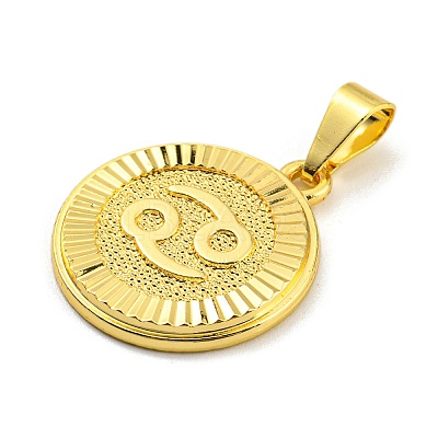 Brass Pendants KK-P263-14G-11-1